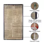 Navy blue Bamboo Chick Blind – Stylish & Durable Window Covering