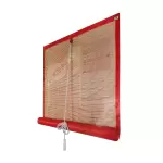 Red Bamboo Chick Blind – Stylish & Durable Window Covering